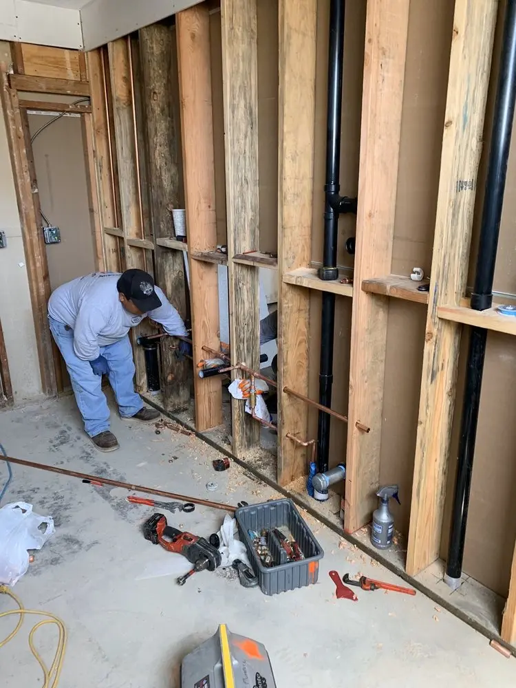 Commercial rough-in plumbing for Trenchless Sewer Repair in Old Severna Park